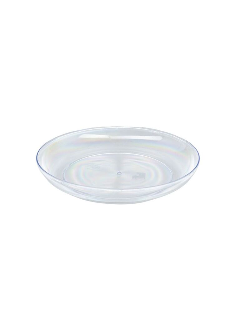9 inch clear plastic floral tray