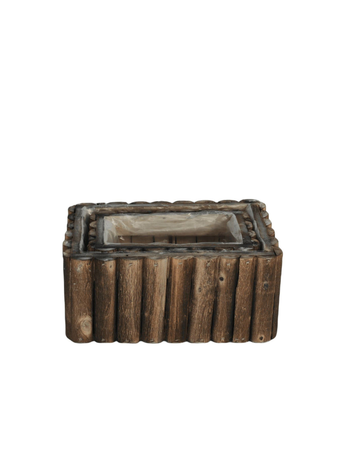 2-piece rectangle wooden box set