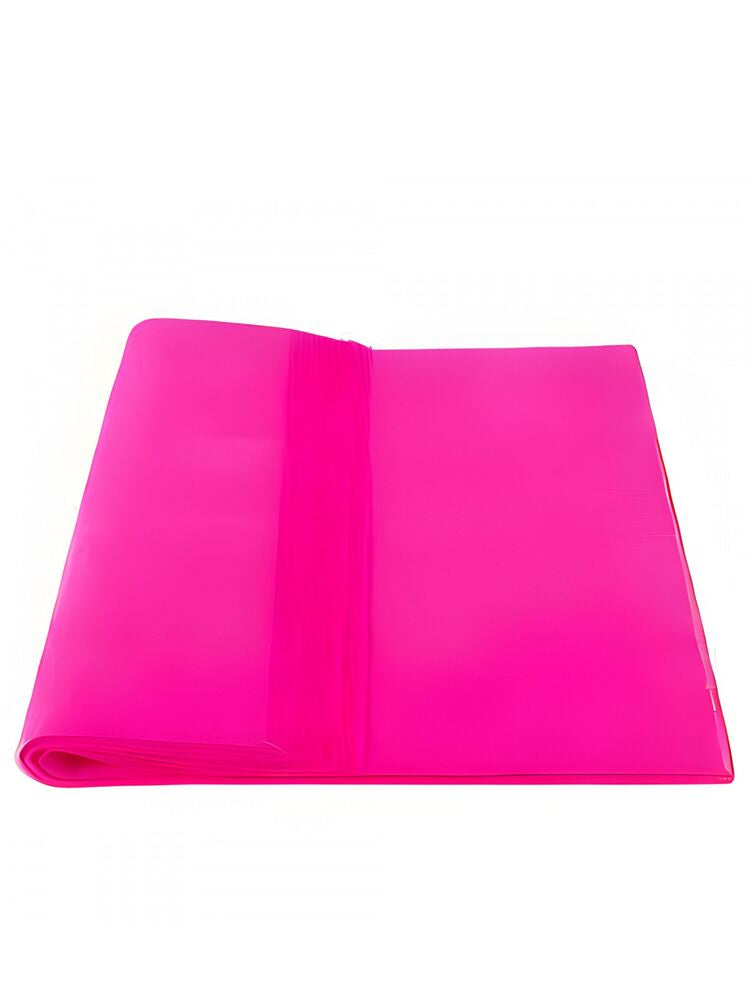 hot pink flower wrapping paper