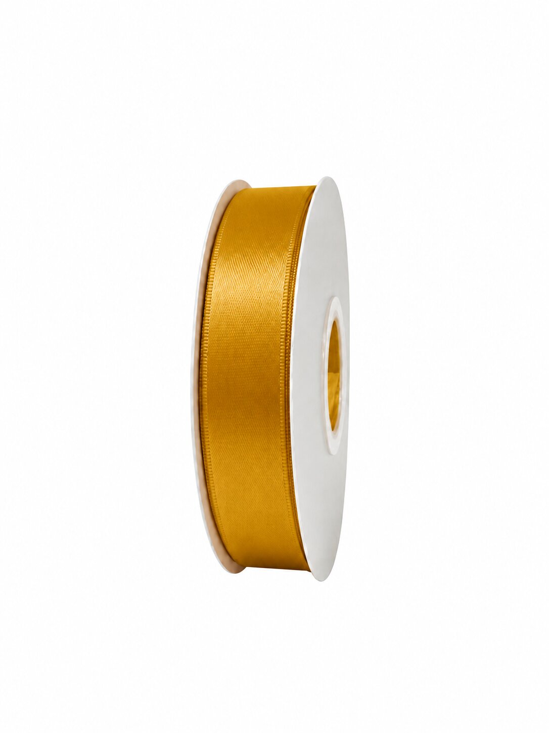 7/8 Inch Polyester Single Satin Ribbon (50 Yards) - Dijon