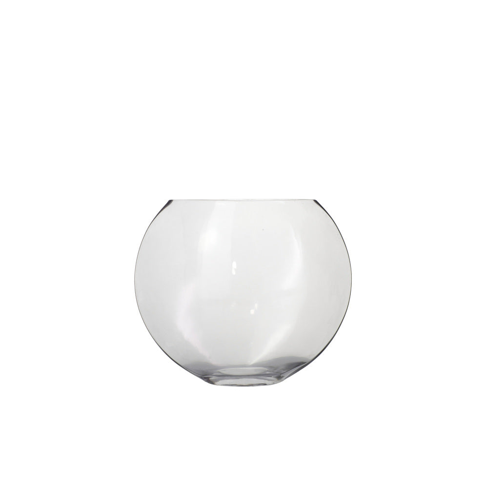 10 inch clear eye glass vase