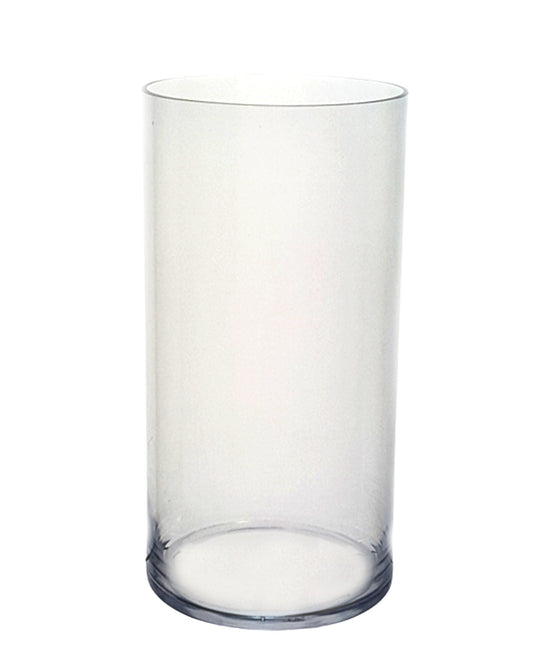 16 inch clear cylinder glass vase