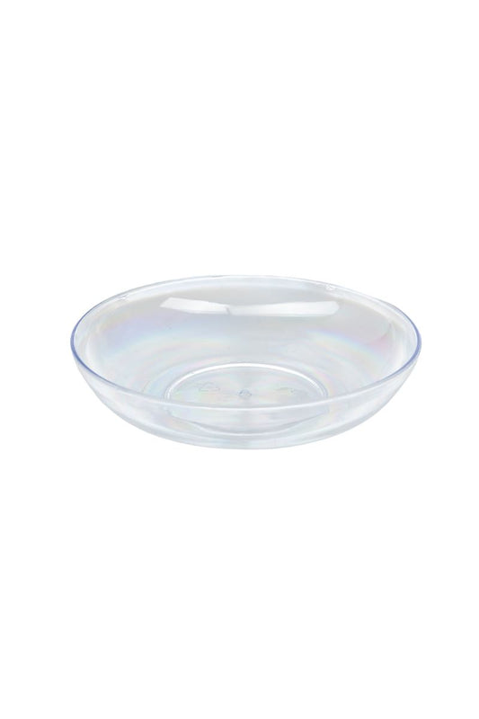 6 inch clear plastic floral tray