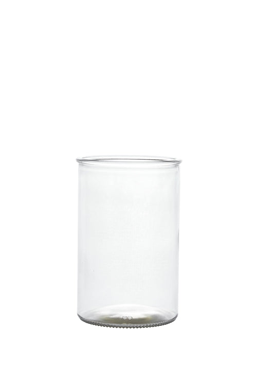 6 inch clear cylinder glass vase