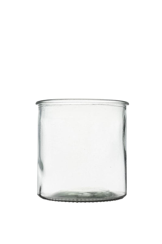 5 inch clear cylinder glass vase