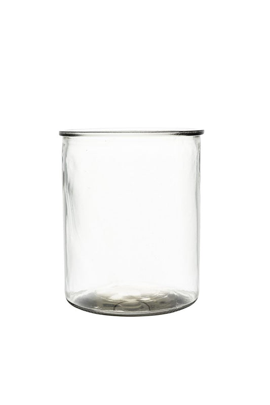 6 inch clear cylinder glass vase