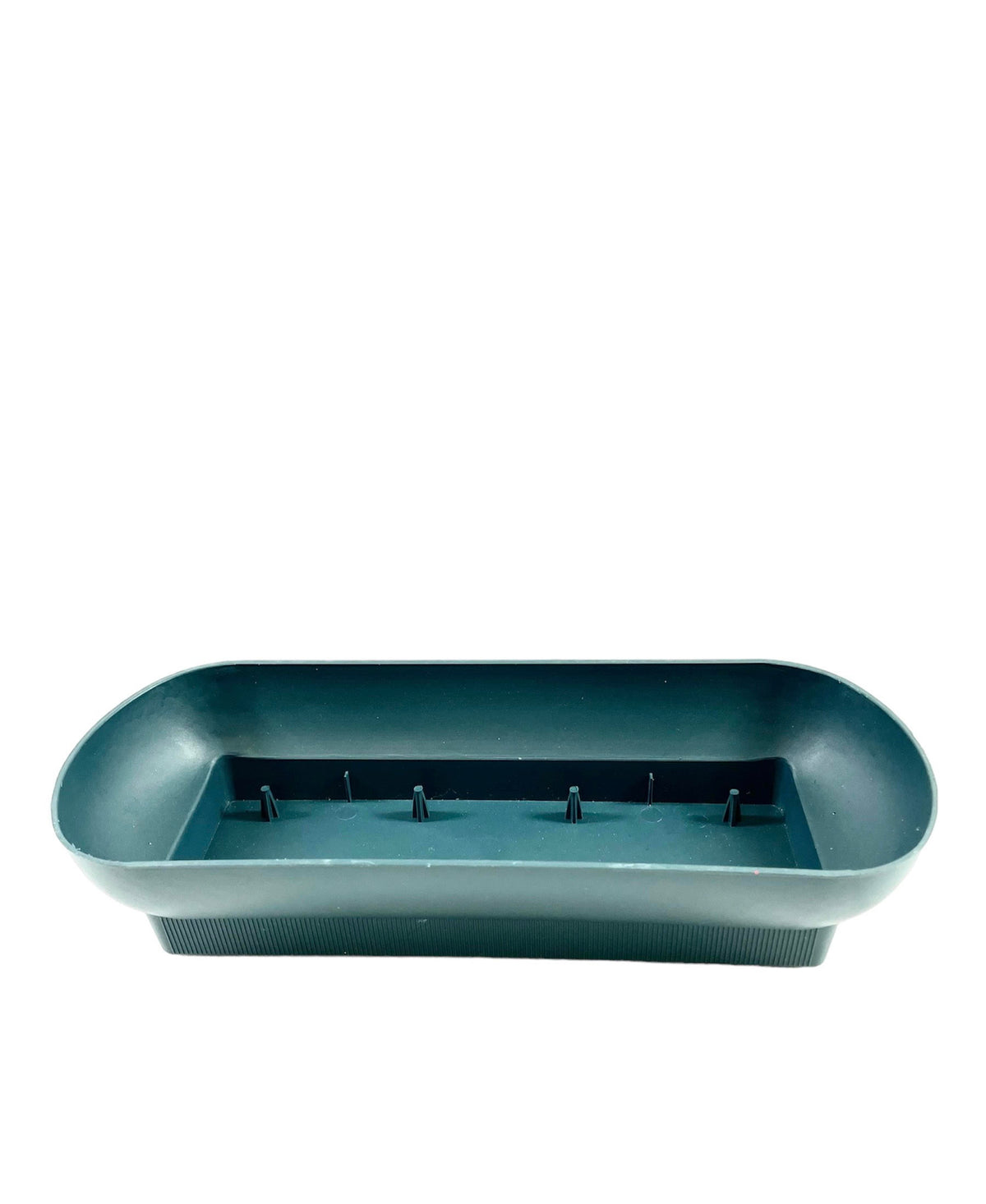 2.5 inch green oval plastic bowl