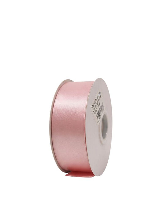 1.5 inch rose pink single satin ribbon