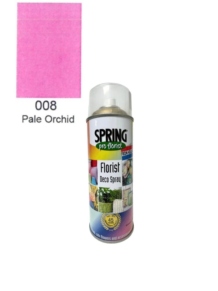 008 pale orchid floral spray color can