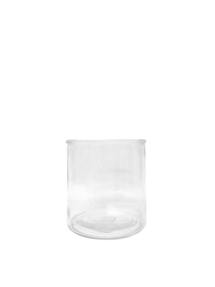 6 inch clear cylinder glass vase