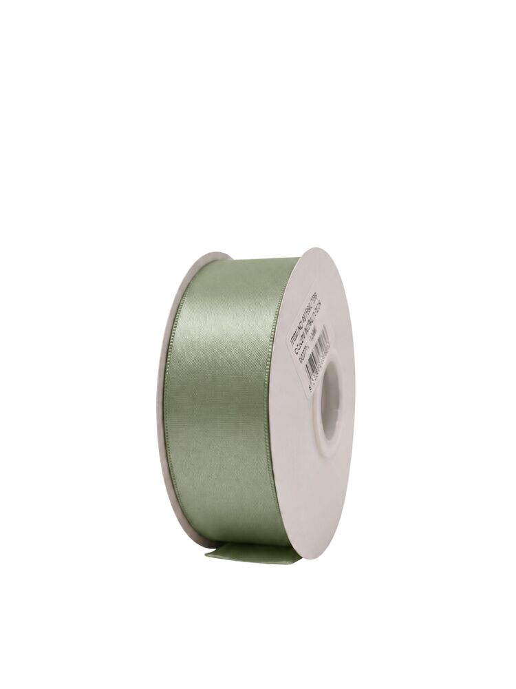 1.5 Inch Polyester Single Satin Ribbon (50 Yards) - Willow
