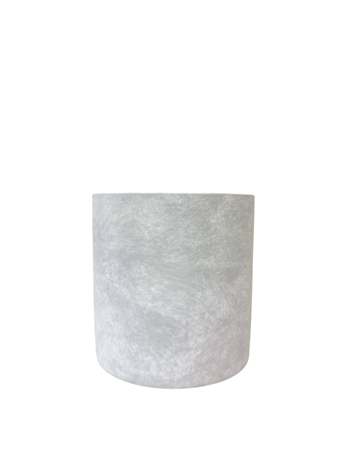 5 inch gray cylinder ceramic vase