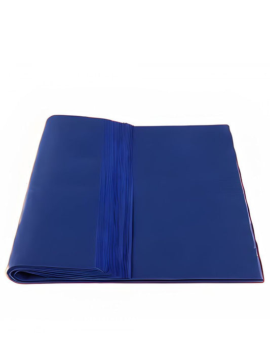 dark blue flower wrapping paper