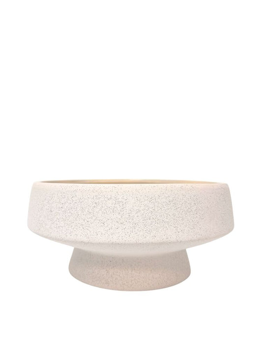 4.75 inch white bowl ceramic vase