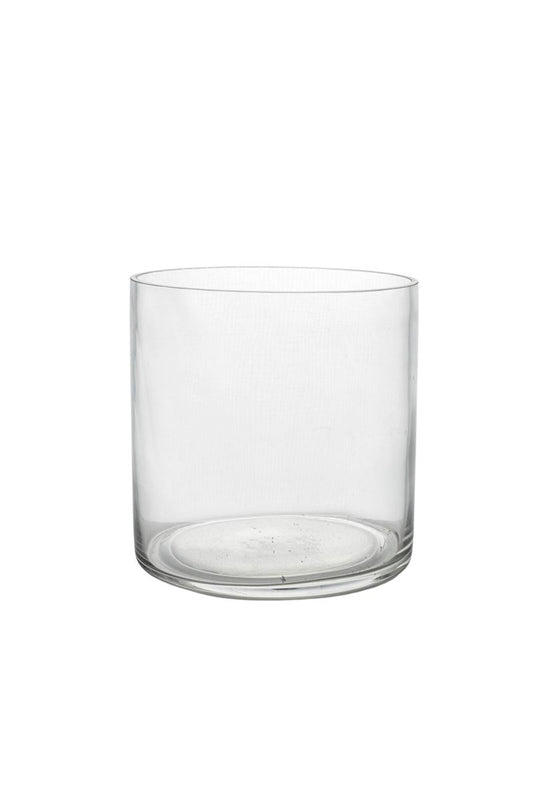 6 inch clear cylinder glass vase