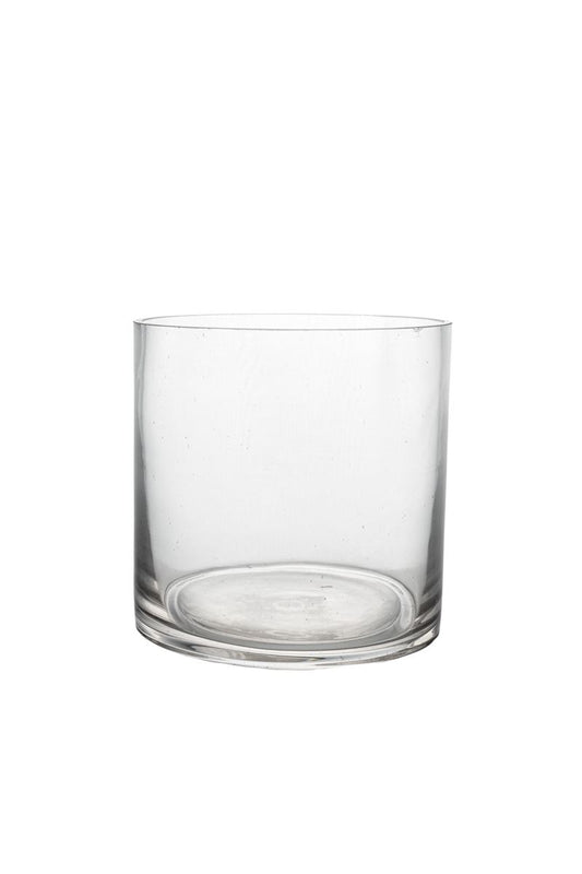 5 inch clear cylinder glass vase